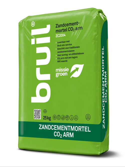 Zandcementmortel